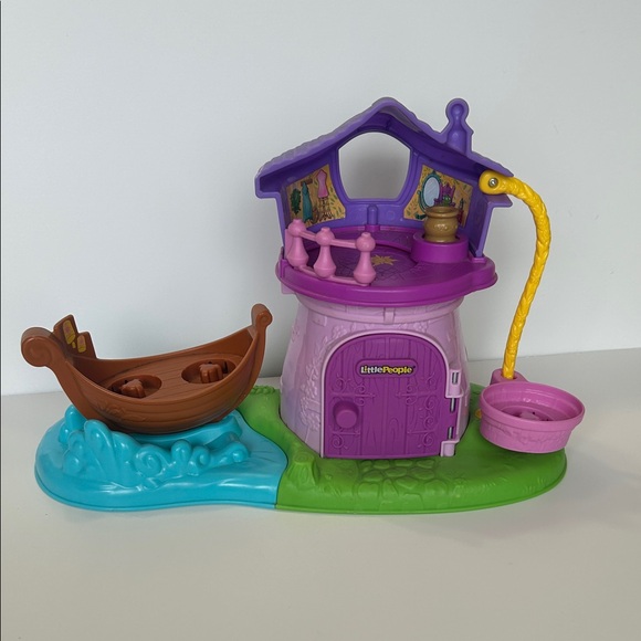 Fisher-Price Other - Fisher-Price Little People Disney Princess Rapunzel Playset Tangled